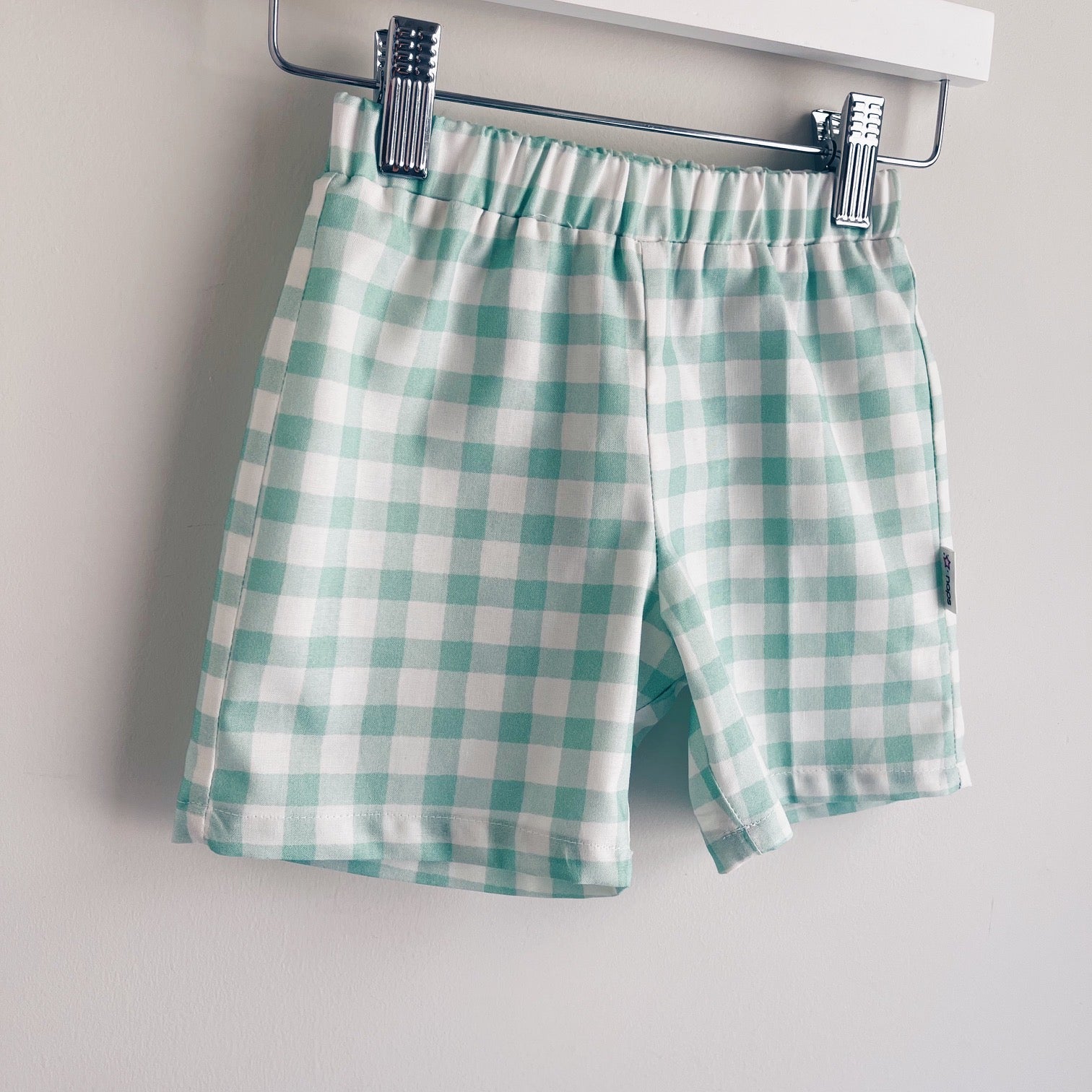 Boys store gingham shorts